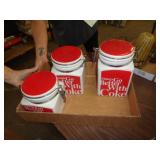 COCA COLA CANISTERS