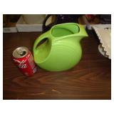 FIESTA GREEN PITCHER