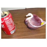 SLAG GLASS SWAN