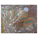 8- MILK BOTTLE TOPS / ALL SAME
