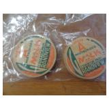 9 - MILK BOTTLE TOPS / ALL SAME