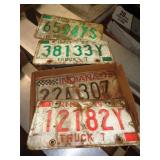 4 - LICENSE PLATES 70'S & 80'S