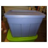 18GAL BLUE TOTE W LID