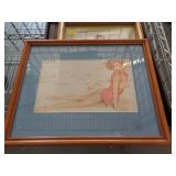 FRAMED VARGAS PRINT 12X14