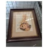 FRAMED VARGAS PRINT 14X17