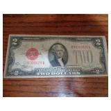 1928 RED SEAL $2 NOTE