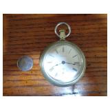 WALTHAM BIG RAILROAD STYLE POCKET WATCH