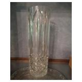CRYSTAL VASE 11"