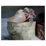 HAT WITH FLOWERS
