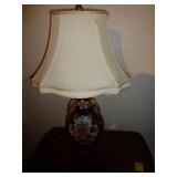 LAMP WITH FLOWER / ASIAN STYLE