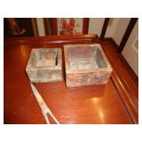 OLD ASIAN WOOD BOXES