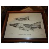 F-4 PHANTOM PRINT