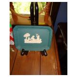 WEDGEWOOD LIKE SMALL TRAY