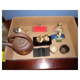 BOX LOT OF MISC. ASIAN ITEMS