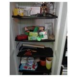 CONTENTS OF GARDEN CABINET