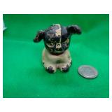 SMALL CAST IRON DOG FIGURE