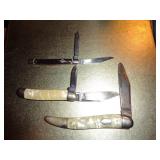 3 IMPERIAL POCKET KNIVES