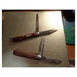 2 OLD POCKET KNIVES