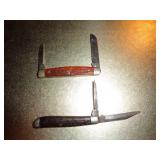 2 BELKNAP HARDWARE POCKET KNIVES