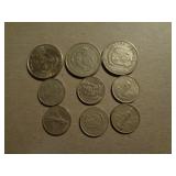 9 COINS FROM THE PHILLIPINES