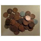 37 WHEAT PENNIES