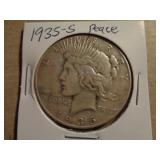 1935-S PEACE DOLLAR