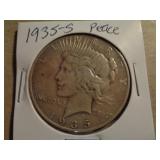 1935-S PEACE DOLLAR