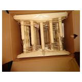 BOX OF VINTAGE CHRISTMAS CANDLES