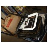 4 - TRAYS & 2 STANDS 4 - TRAYS & 2 STANDS