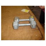 2 - 10LB WEIGHTS 2 - 10LB WEIGHTS