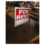 FOR RENT SIGN / UT FOR RENT SIGN / UT