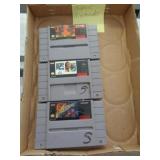 3 - SUPER NINTENDO GAME CARTRIDGES 3 - SUPER NINTENDO GAME CARTRIDGES