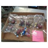 8 - CALIFORNIA RAISIN FIGURES 8 - CALIFORNIA RAISIN FIGURES