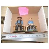 CAST IRON AMISH FIGURE BOOKENDS CAST IRON AMISH FIGURE BOOKENDS