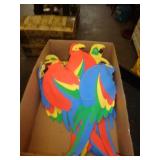 HANGING PARROT DECOR HANGING PARROT DECOR