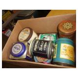 LOT OF TINS LOT OF TINS