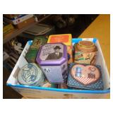 LOT OF TINS LOT OF TINS