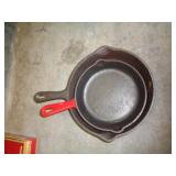 2 - CAST IRON SKILLETS 2 - CAST IRON SKILLETS