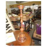 METAL CANDLE STAND 24' T METAL CANDLE STAND 24' T