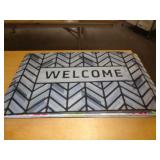 18X30 HEAVY RUBBER MAT - WELCOME 18X30 HEAVY RUBBER MAT - WELCOME