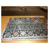 18X30 HEAVY RUBBER MAT - WELCOME 18X30 HEAVY RUBBER MAT - WELCOME