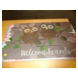 18X30 HEAVY RUBBER MAT - OWLS 18X30 HEAVY RUBBER MAT - OWLS