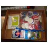 PLAYING CARDS & POKER CHIPS PLAYING CARDS & POKER CHIPS