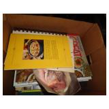 BOX OF COOKBOOKS BOX OF COOKBOOKS