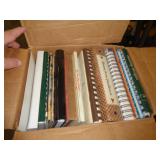 BOX OF COOKBOOKS BOX OF COOKBOOKS