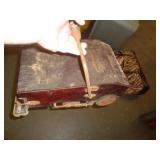 ANTIQUE WOOD FLOOR SWEEPER ANTIQUE WOOD FLOOR SWEEPER