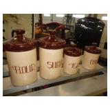 CANISTER SET / 2 CRACKED CANISTER SET / 2 CRACKED