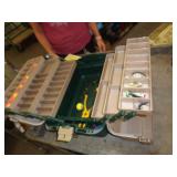 PLANO TACKLEBOX W SOME TACKLE PLANO TACKLEBOX W SOME TACKLE