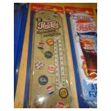 16' METAL THERMOMETER - PEPSI 16' METAL THERMOMETER - PEPSI