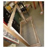 WOOD FISH POLE RACK WOOD FISH POLE RACK